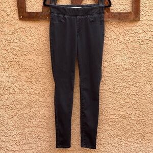 Women's Black Jeans Size 2 Stretch Pull On Old Navy